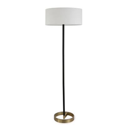 Black and White LED Floor Lamp