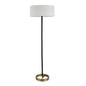 Black and White LED Floor Lamp