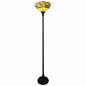 Black Frosted Glass Floor Lamp