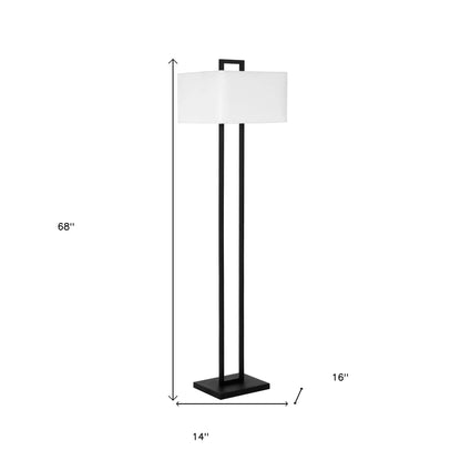 Traditional Black Floor Lamp