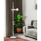 Brown and White Reading Floor Lamp