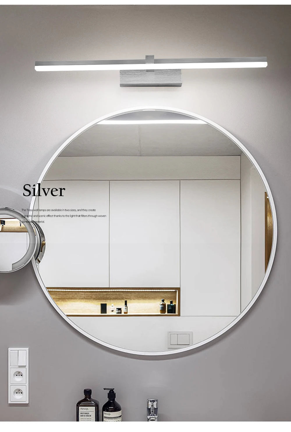 Modern Acrylic Wall Light Fixture