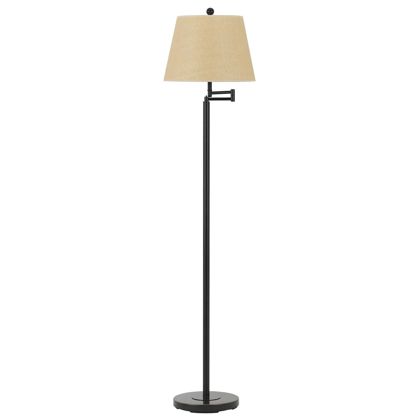 Bronze Swing Arm LED Floor Lamp