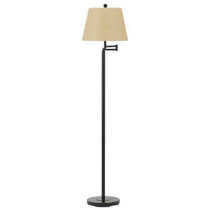 Bronze Swing Arm LED Floor Lamp