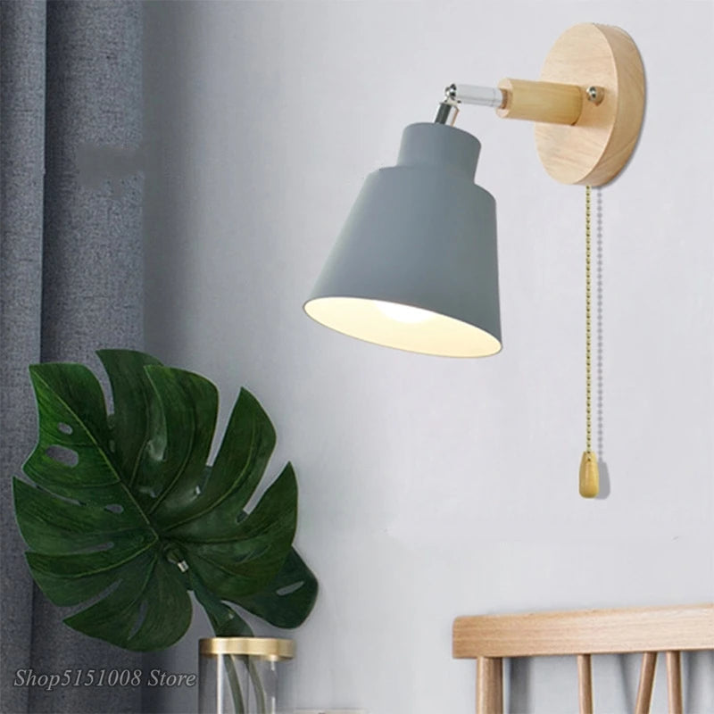 Nordic Zipper Switch Wall Sconce