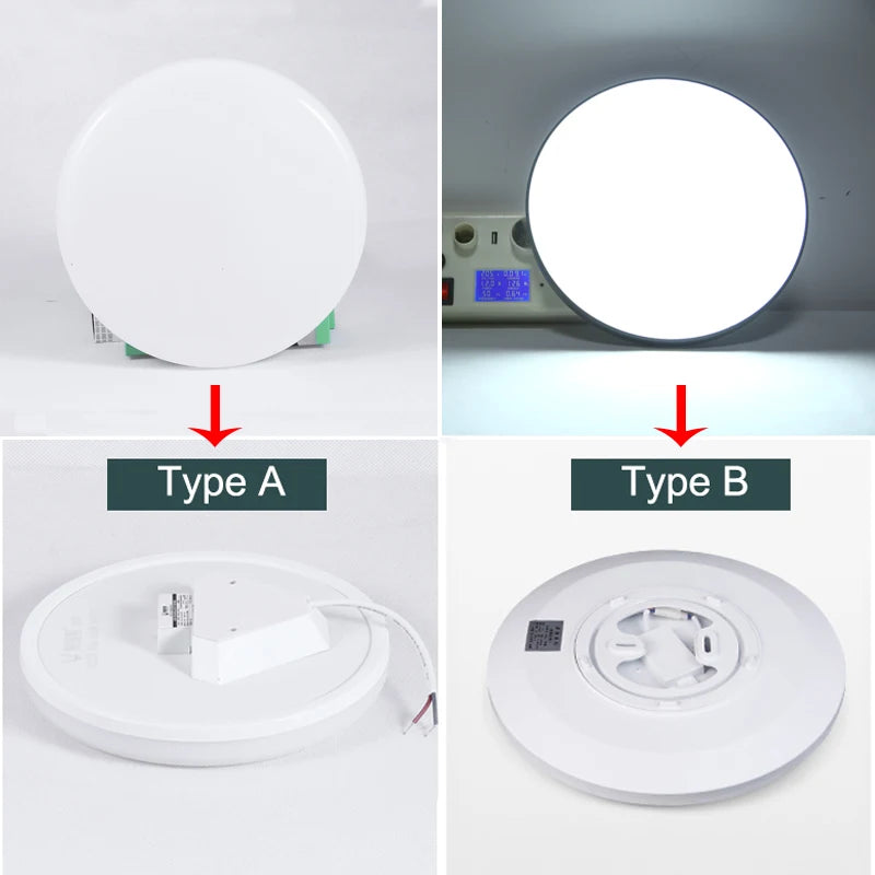 LED Ceiling Lamp 220V Ultra Thin Ceiling Lighting Fixture