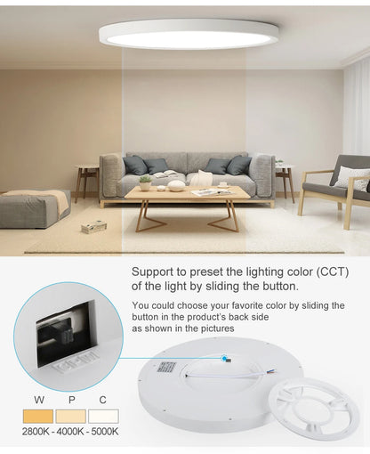 Radar Sensor Ceiling Light