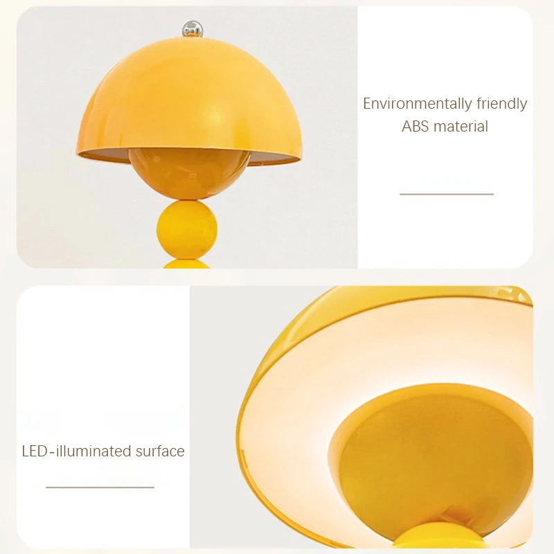 Nordic Glow Dimmable LED Table Lamp - Home Decor