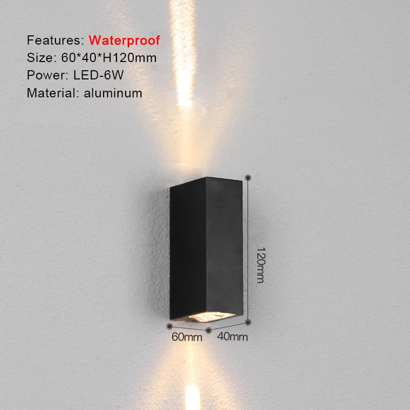 TRAZOS AquaGlow Wall Light - Modern LED Decor
