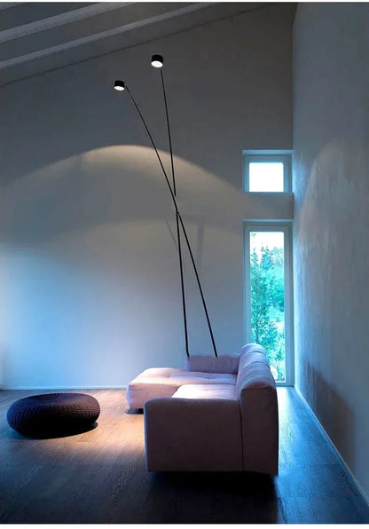 Modern Minimalist Floor Lamp Atmosphere Living Room