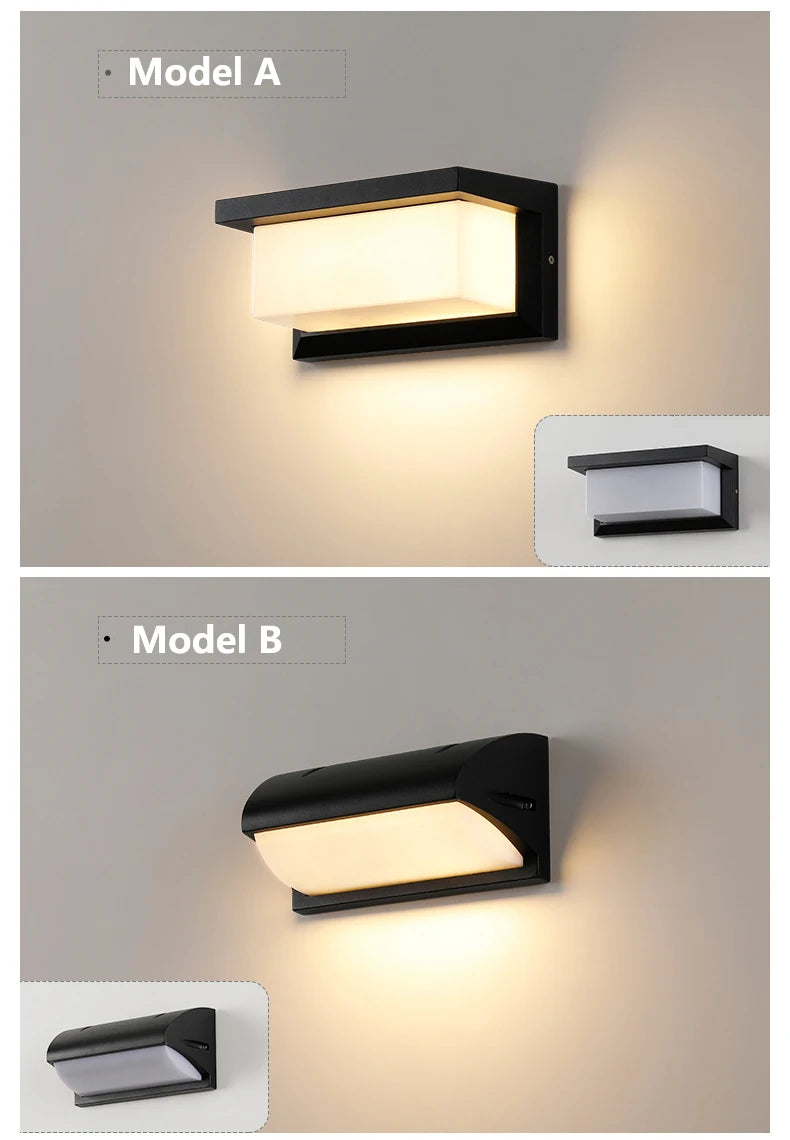 MotionGlow IP65 Outdoor Wall Light