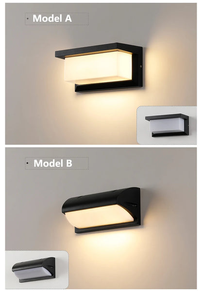 MotionGlow IP65 Outdoor Wall Light