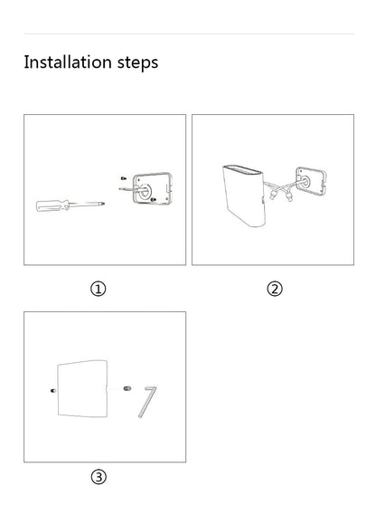 SmartPIR LED Waterproof Wall Lamp - Modern Design
