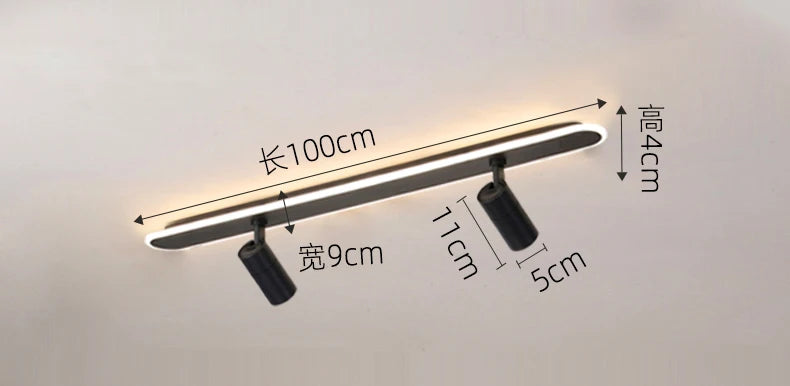 Nordic Bedroom Spotlight Ceiling Lights Smart LED Lamps