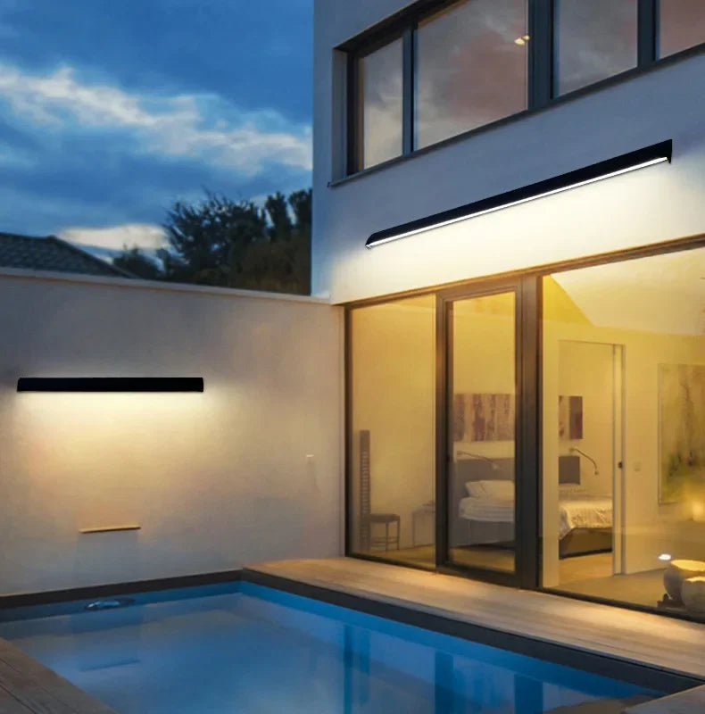 GardenGlow Waterproof LED Wall Lamp