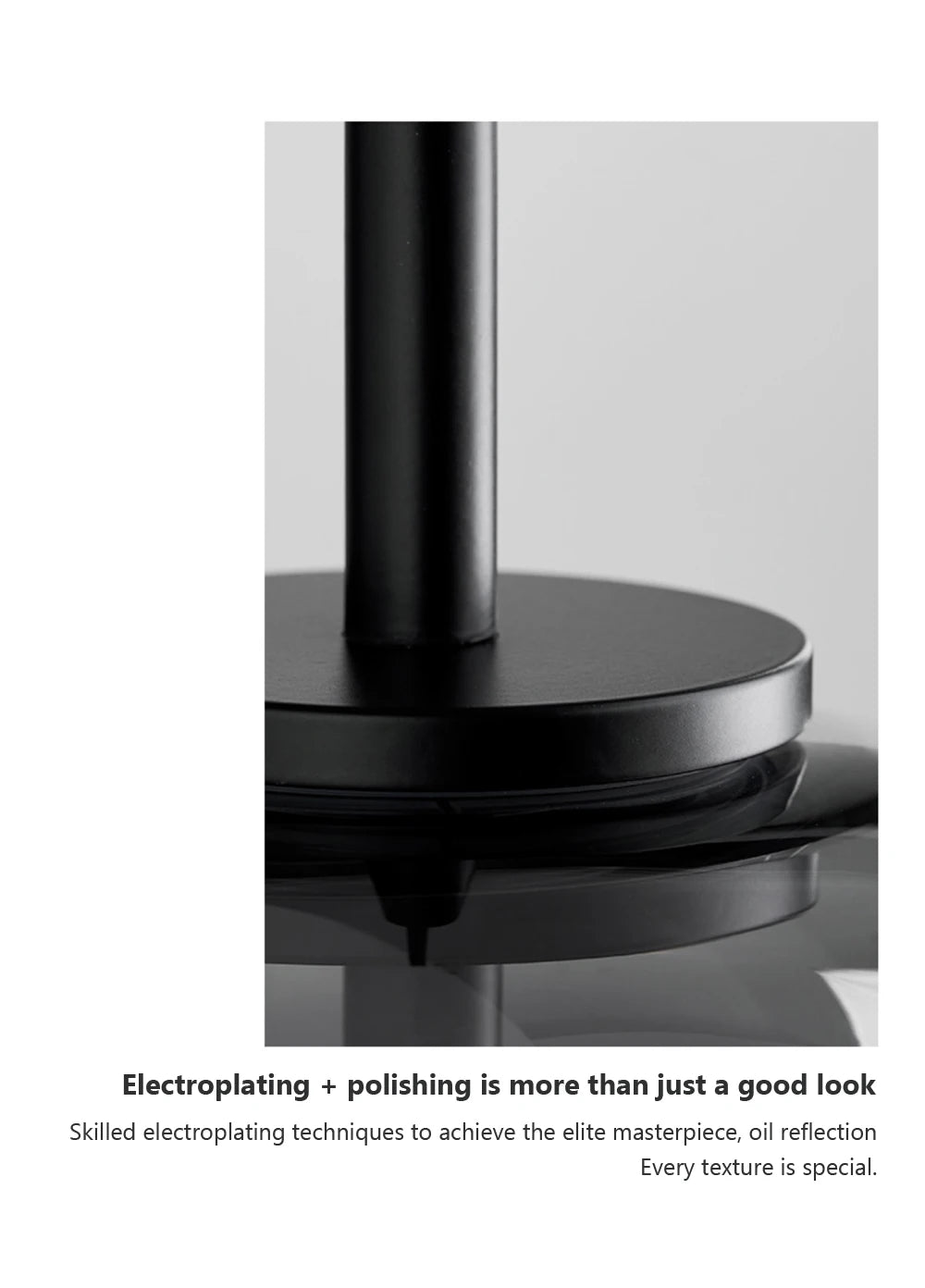 LED Glass Pendant Light Light Luxury Pendant Lamp Deco