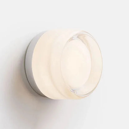 Round Glass LED Wall Sconce