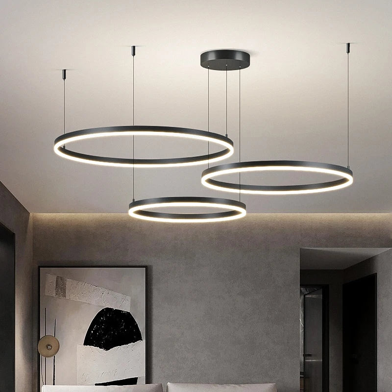 LED Ring Chandelier