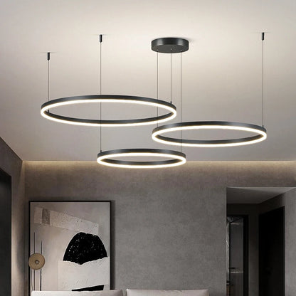 LED Ring Chandelier