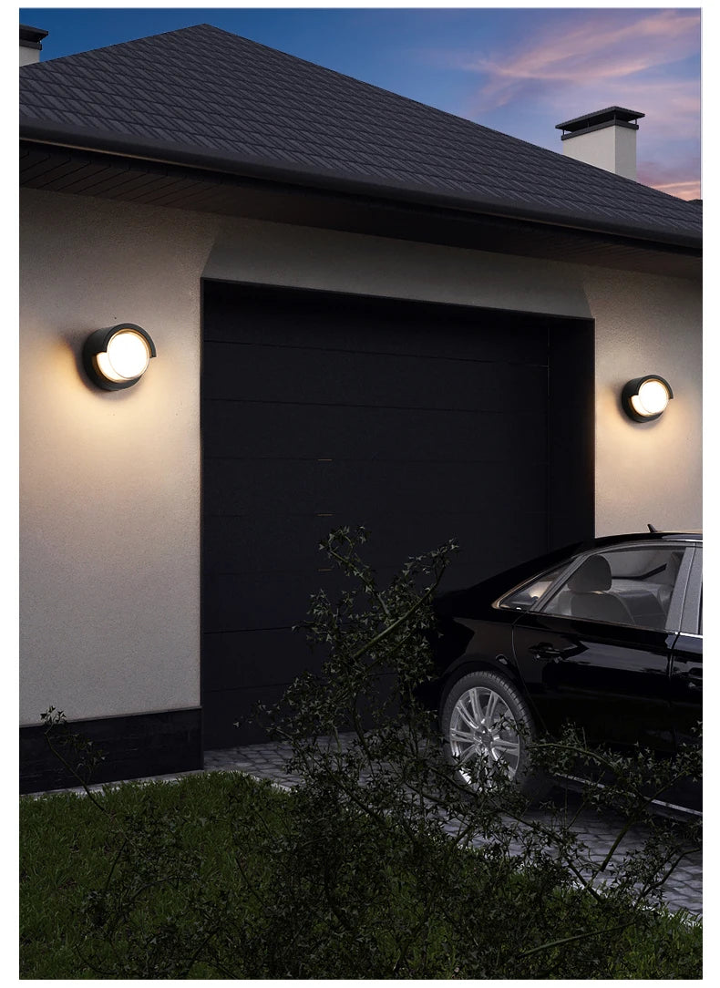 MotionGlow IP65 Outdoor Wall Light