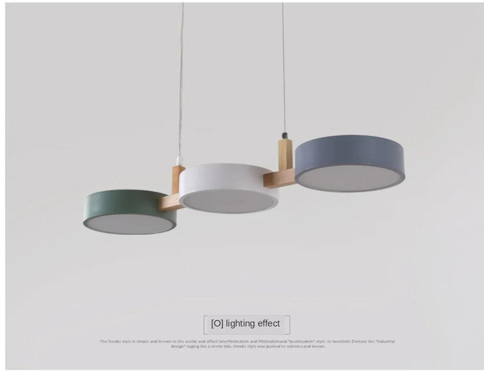 Nordic LED Pendant Lights for Island Kitchen
