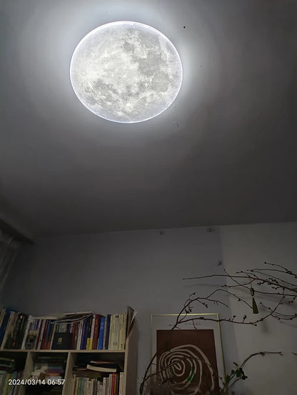 LunarGlow Modern Ceiling Lamp for Stylish Spaces