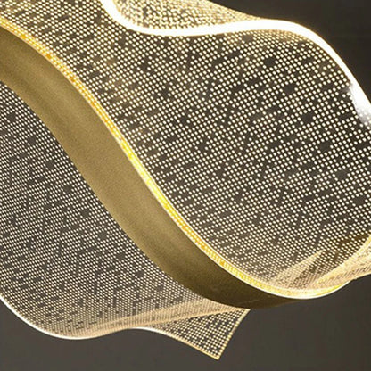 ChicGlow Pendant: Modern LED Chandelier