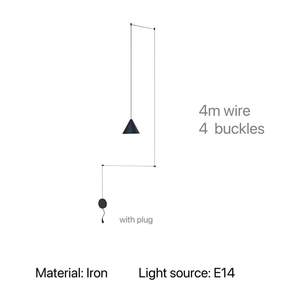 GeoLine Mini Cone Ceiling Light