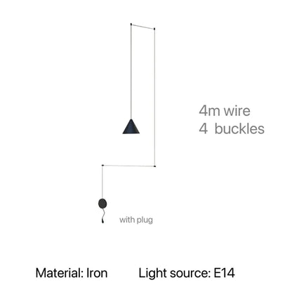 GeoLine Mini Cone Ceiling Light