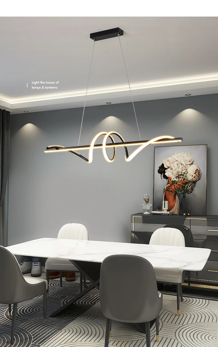 Modern LED Living Room Pendant Lights