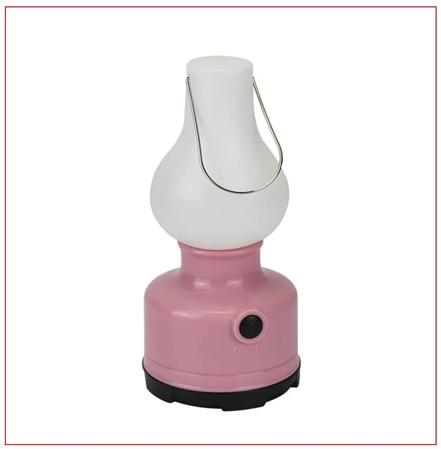 All-Weather CampGlow: 2-Mode Portable Lantern