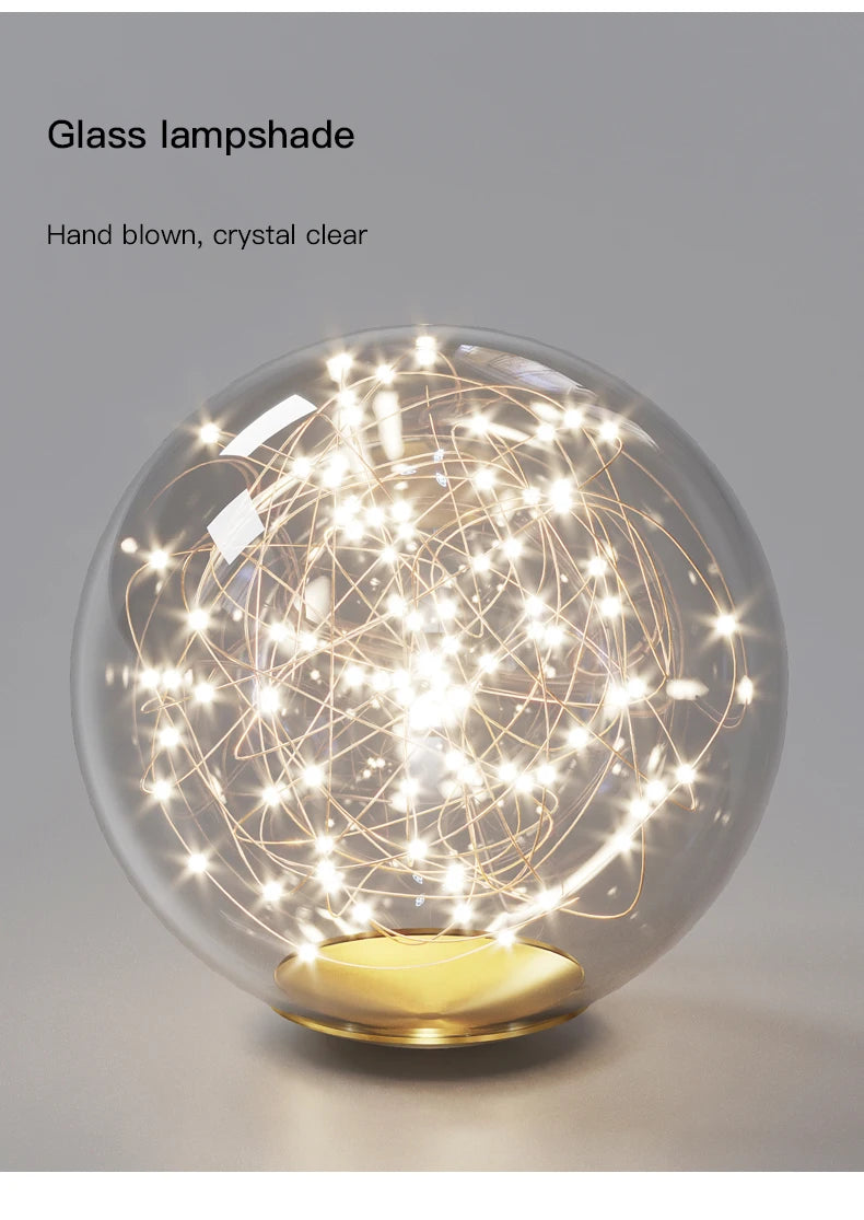 Modern Minimalist LED Pendant Lamps Dimming for Coffee Table