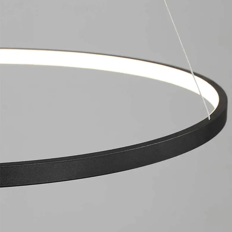 Round LED Ring Pendant