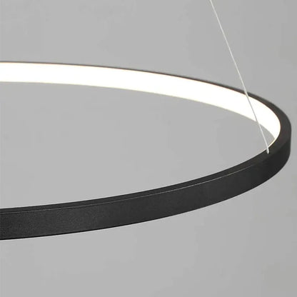 Round LED Ring Pendant