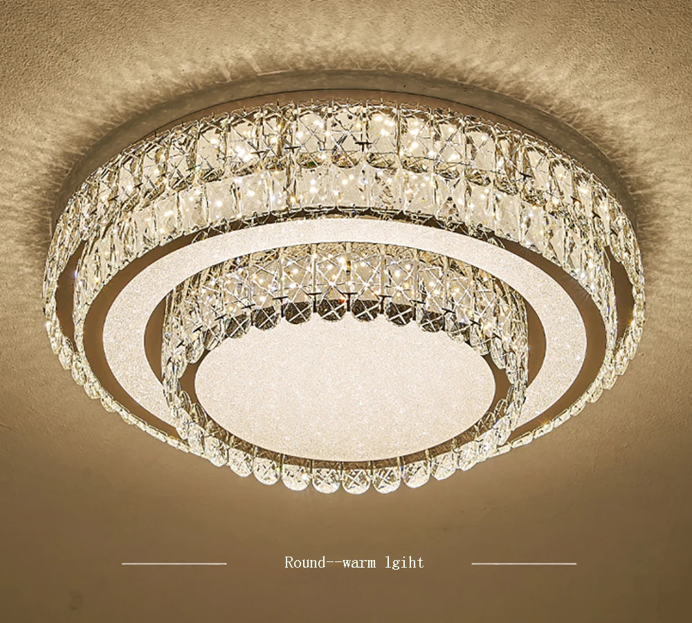 Luxe Crystal Chandelier