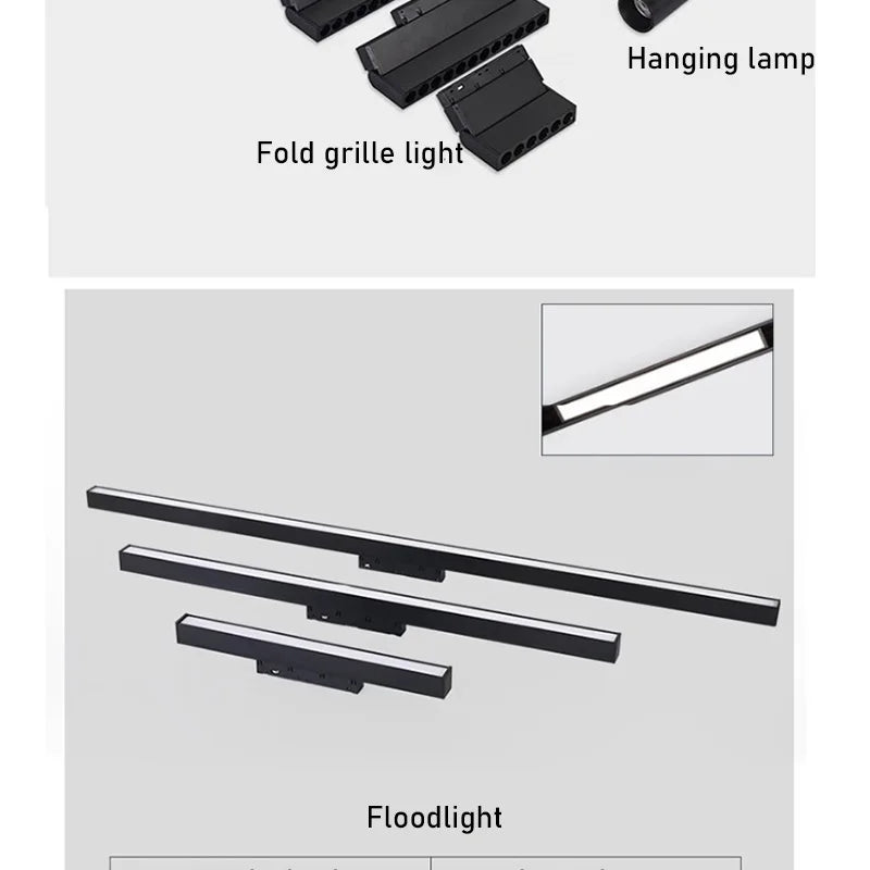 MagnaGlow Ceiling Track Light System