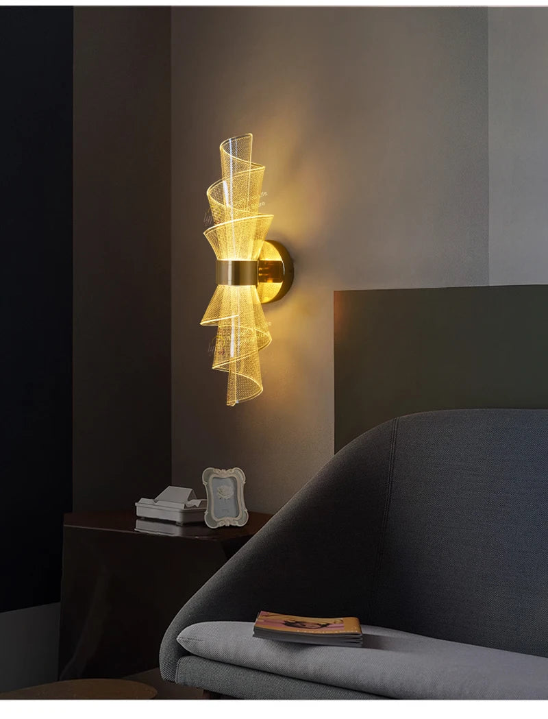 Nordic Glow Wall Sconce - Elegant LED Lighting