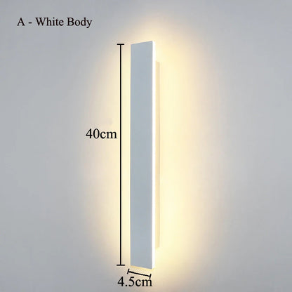 GlowLine LED Wall Sconce 40CM - Modern Home Decor