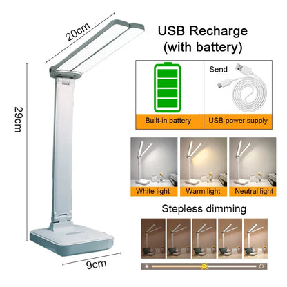FlexiGlow: Dimmable Touch LED Desk Lamp