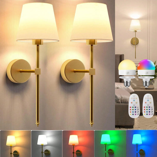 ColorGlow Wireless Rechargeable Wall Lamp
