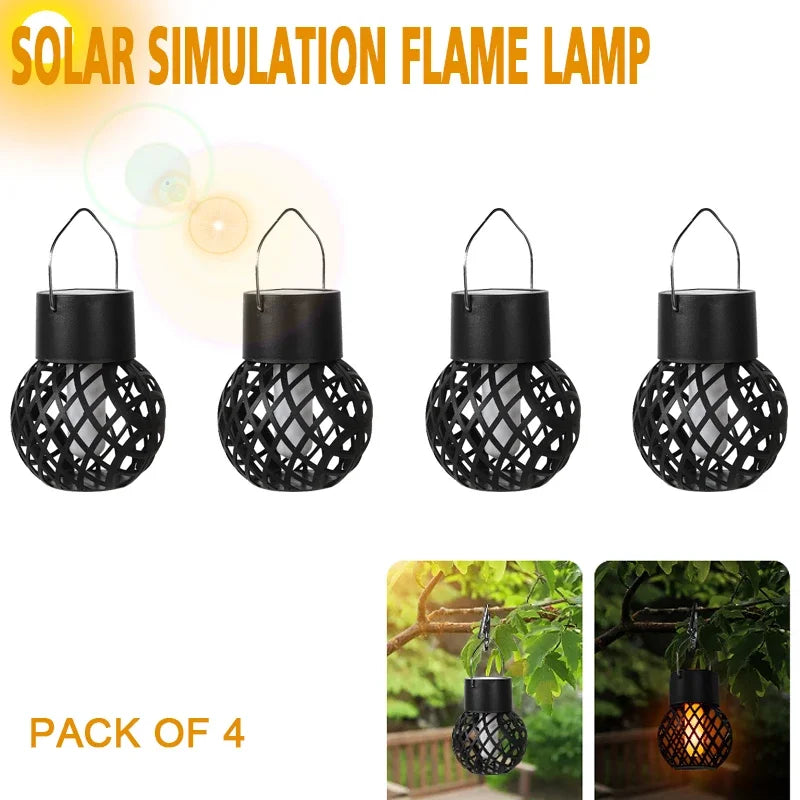Flame Lantern Solar Fairy Light