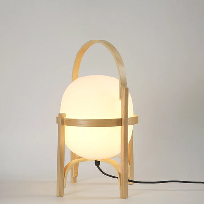Modern Wood LED Table Lamp - Simple & Stylish