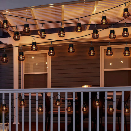 Flame Lantern Solar Fairy Light