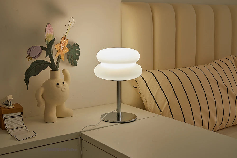 Tricolor Creamy Glow USB Table Lamp