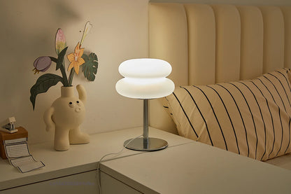 Tricolor Creamy Glow USB Table Lamp
