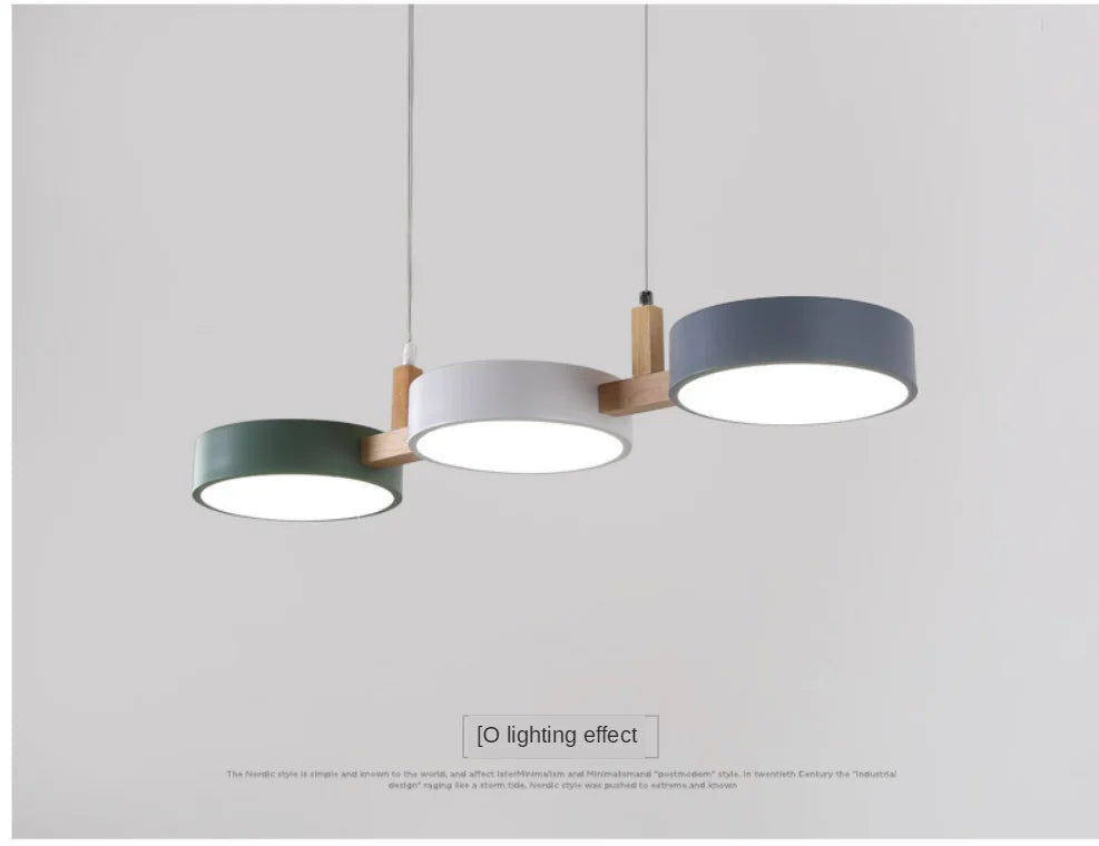 Nordic LED Pendant Lights for Island Kitchen