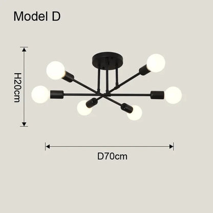 Nordic Iron Pendant Light
