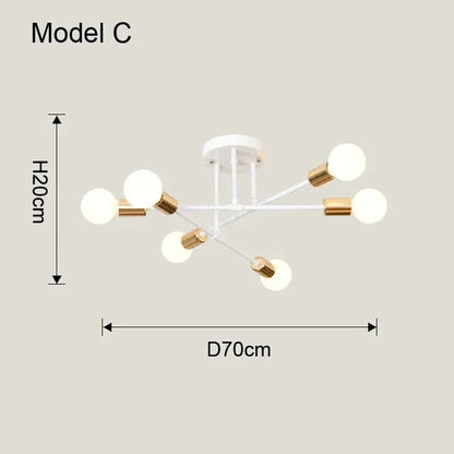 Nordic Iron Pendant Light
