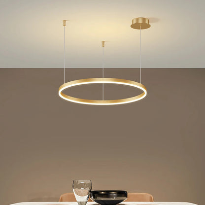 Multi-Ring LED Chandelier
