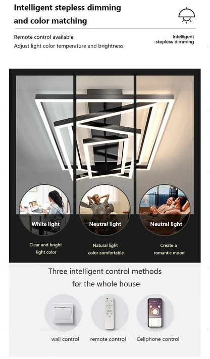 ChicGlow LED Chandelier for Stylish Interiors